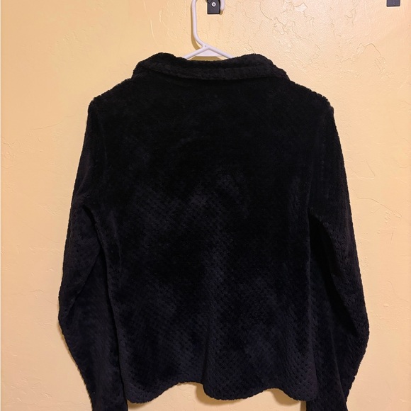 Columbia Cozy Black Fleece Jacket - Picture 2 of 5